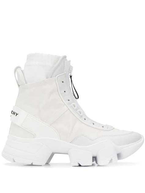 givenchy sneakers runner|Givenchy jaw high white sneakers.